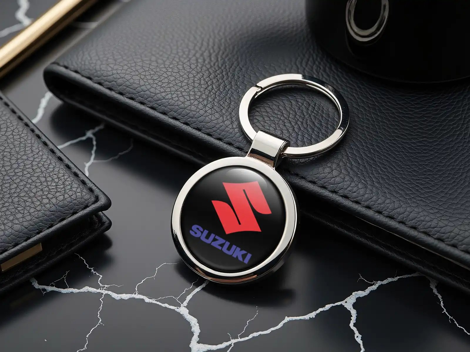 Suzuki Portallaves Anillo Aleación Metálica